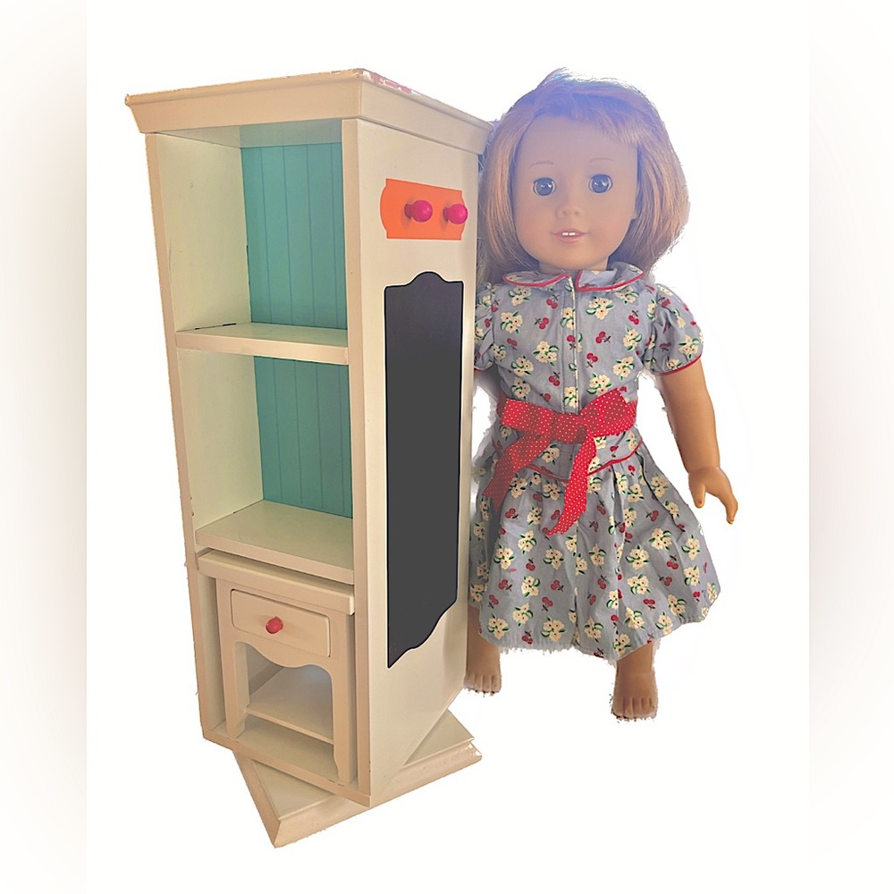 Doll dresser and desk set.